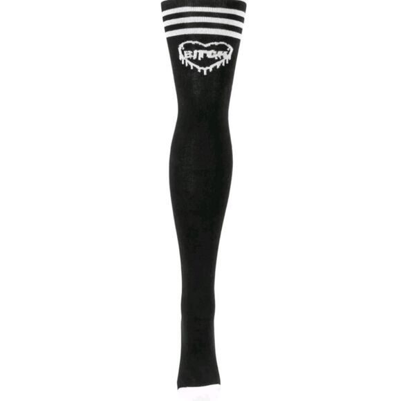 Too Fast Creepy Bi..tch Thigh High Socks - Picture 5 of 8